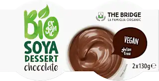 Dessert biologico di soia al cioccolato, 260 g