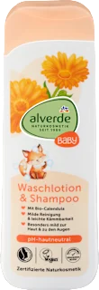 Detergente corpo e shampoo 2in1 baby alla calendula, 250 ml