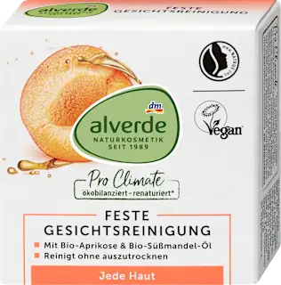 Detergente viso solido mango e albicocca Pro Climate, 75 g