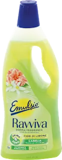 Detersivo per pavimenti Ravviva limone e camelia, 750 ml