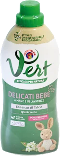 Detersivo Vert capi delicati Bebè Dolce Talco Igienizzante, 750 ml