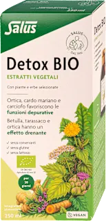 Detox BIO con estratti vegetali, 250 ml