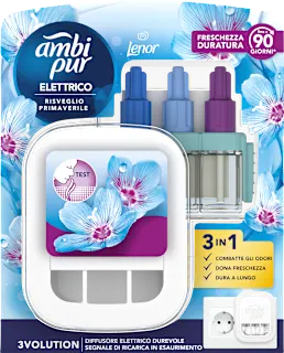 Diffusore elettrico 3volution con ricarica - Risveglio primaverile, 20 ml