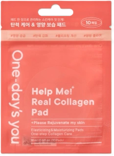 Dischetti viso idratanti Real Collagen, 10 pz
