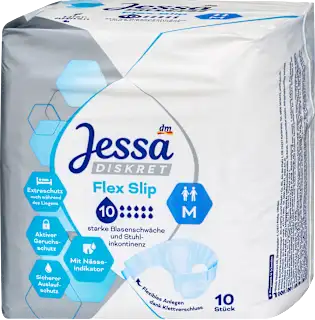 Diskret Flex Slip, taglia M, 10 pz