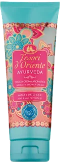 Doccia crema aromatica Ayurveda con olio di amla e patchouli, 250 ml