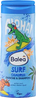 Doccia shampoo Kids 2in1 Surf-Osaurus, 300 ml