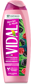 Docciaschiuma alla mora e muschio, 250 ml