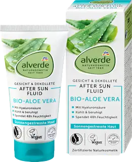 Doposole viso con aloe vera bio, 50 ml