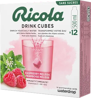 Drink Cubes lampone melissa, 25,8 g