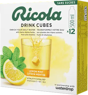 Drink Cubes limone e menta, 25,8 g