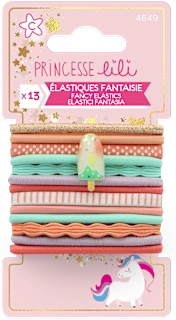 Elastici colorati per capelli, 13 pz