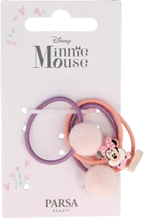 Elastici con pon pon Minnie, 4 pz