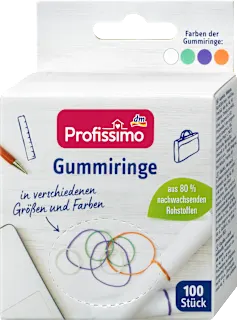 Elastici in gomma, 100 pz