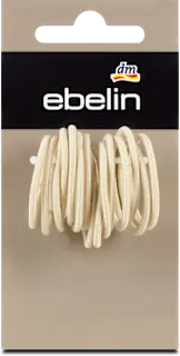 Elastici per capelli biondi piccoli, 15 pz