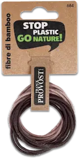 Elastici per Capelli in Fibra di Bamboo, 12 pz