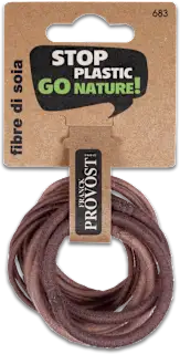 Elastici per Capelli in Fibre di Soia, 12 pz