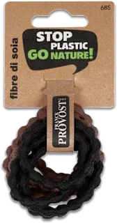 Elastici per capelli in Fibre di Soia, 8 pz