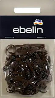 Elastici per capelli mini marroni, 50 pz