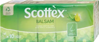 Fazzoletti Balsam 4 veli, 10 pz
