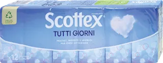 Fazzoletti Tutti i giorni 4 veli, 12 pz