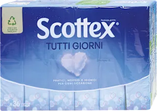 Fazzoletti Tutti i giorni 4 veli, 36 pz