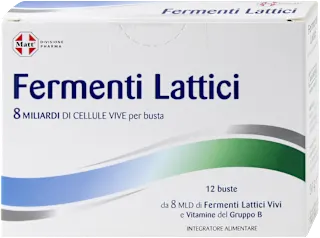 Fermenti lattici in bustine, 12 pz