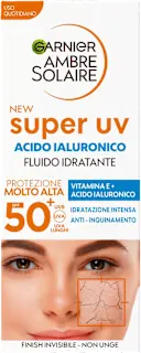 Fluido idratante all'acido ialuronico SPF50, 40 ml