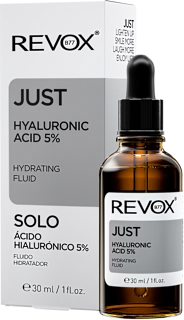 Fluido idratante viso con acido ialuronico 5%, 30 ml