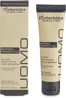 Fluido idratante viso e barba, 50 ml