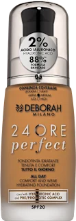 Fondotinta 24ORE perfect con acido ialuronico - n. 05, 30 ml
