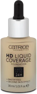 Fondotinta HD Liquid Coverage - n. 030 Sand Beige, 30 ml
