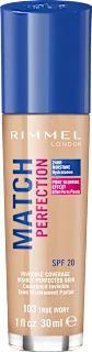 Fondotinta MATCH PERFECTION - n. 103, 30 ml