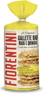 GALLETTE BIO MAIS E QUINOA, 120 g