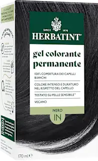Gel colorante permanente 1N nero, 1 pz