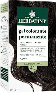 Gel colorante permanente 4C Castano Cenere, 1 pz