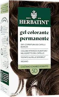 Gel colorante permanente 5D Castano Chiaro Dorato, 1 pz