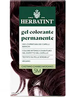 Gel colorante permanente 5M castano chiaro mogano, 1 pz