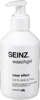 Gel detergente viso e barba clear effect, 250 ml