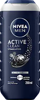 Gel doccia ACTIVE CLEAN 5in1, 250 ml
