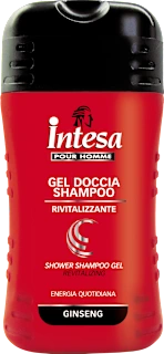 Gel doccia shampoo con ginseng, 250 ml