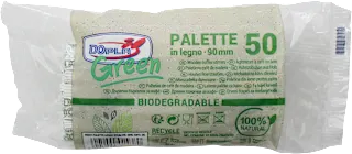 Green Palette in legno, 50 pz