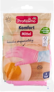 Guanti Comfort misura media, 2 pz