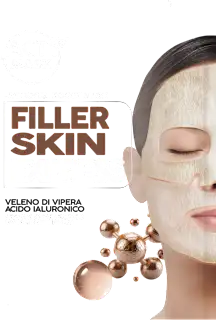 Hydrogel Maschera effetto filler con veleno di vipera e acido ialuronico, 1 pz