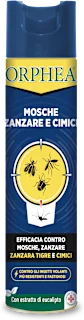 Insetticida mosche, zanzare e cimici, 400 ml
