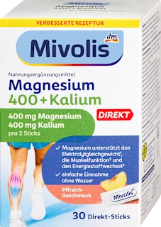 Integratore alimentare con magnesio e potassio, 105 g