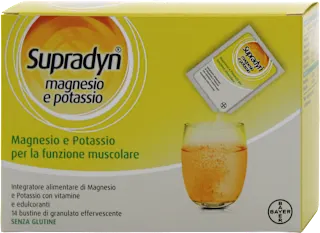 Integratore alimentare magnesio e potassio, 14 pz