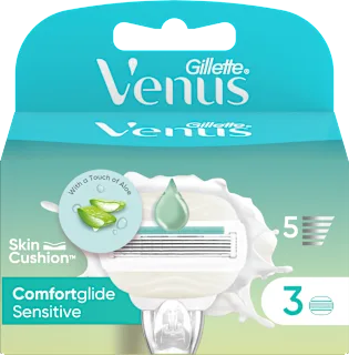 Lame Comfortglide Sensiive Aloe, 3 pz