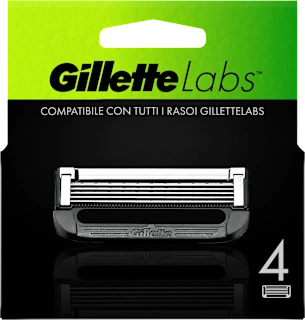 Lame di ricambio per rasoio Labs, 4 pz