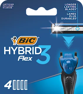 Lame ricambio Hybrid Flex 3, 4 pz